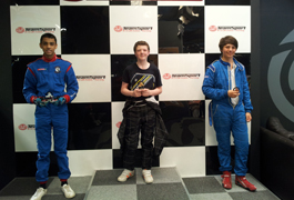 Racing Perfection Kart Academy Brighton Juniors Final Podium - Round 6